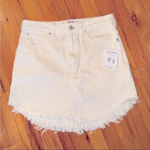 Size 27 FREE PEOPLE Jean skirt